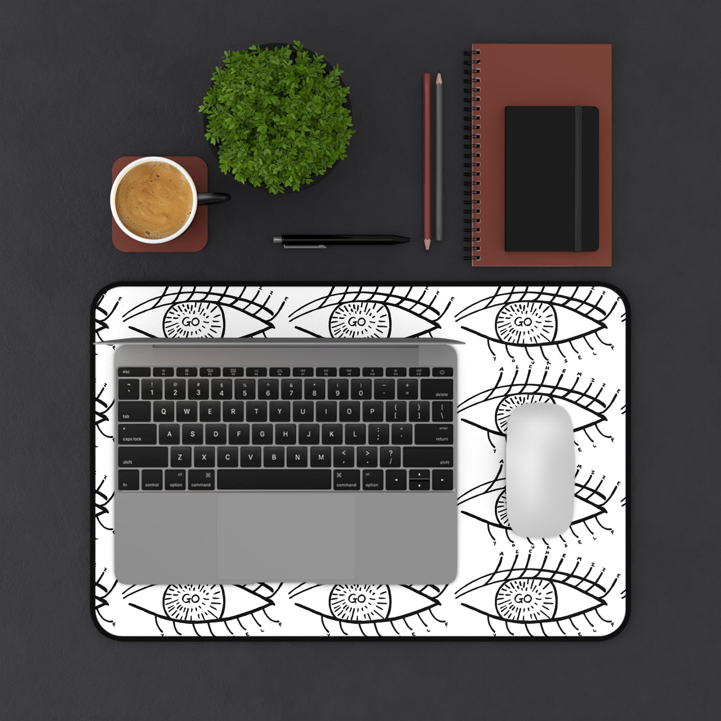 GO ALCHEMIZE YOURSELF Desk Mat