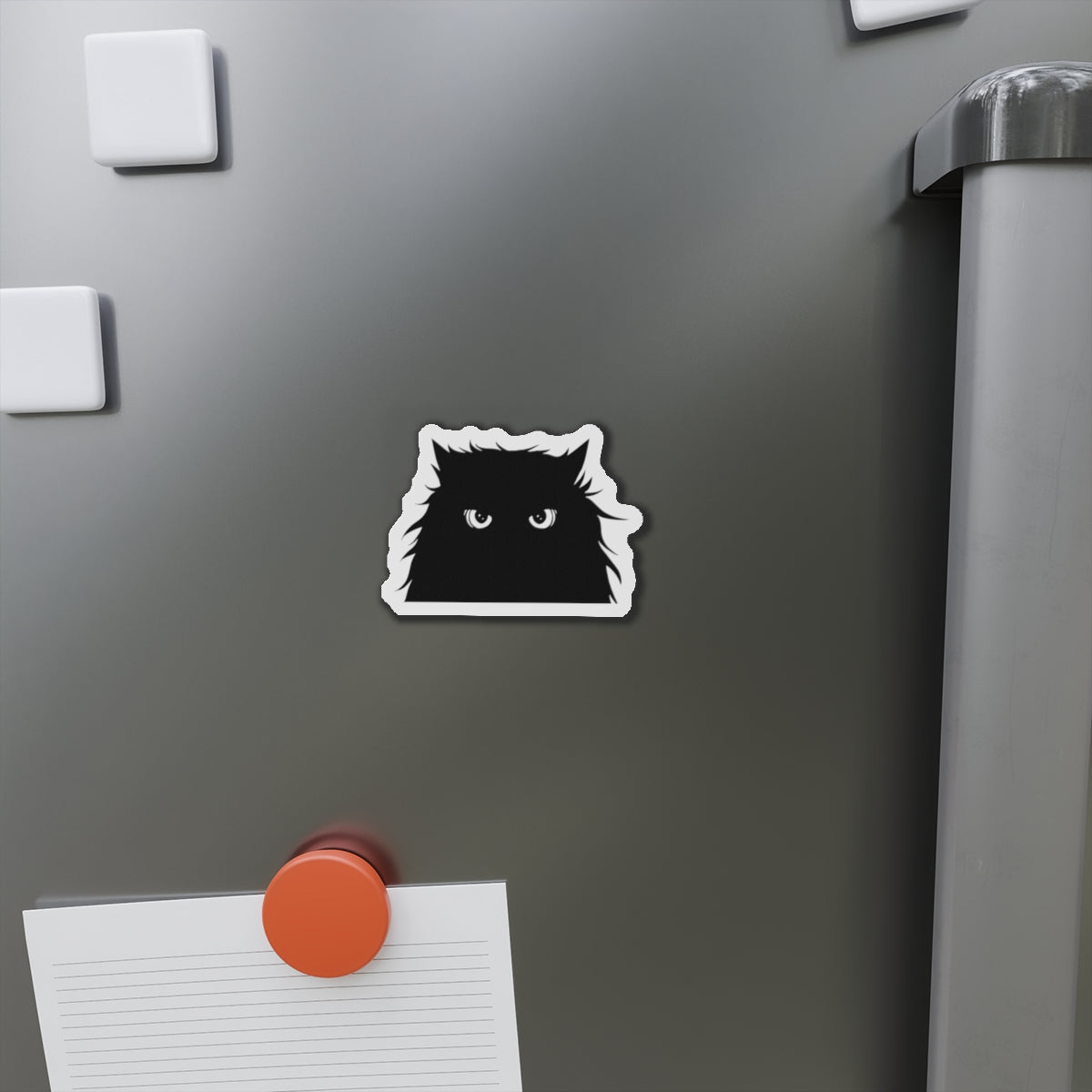 Angry Housecat Die-Cut Magnet