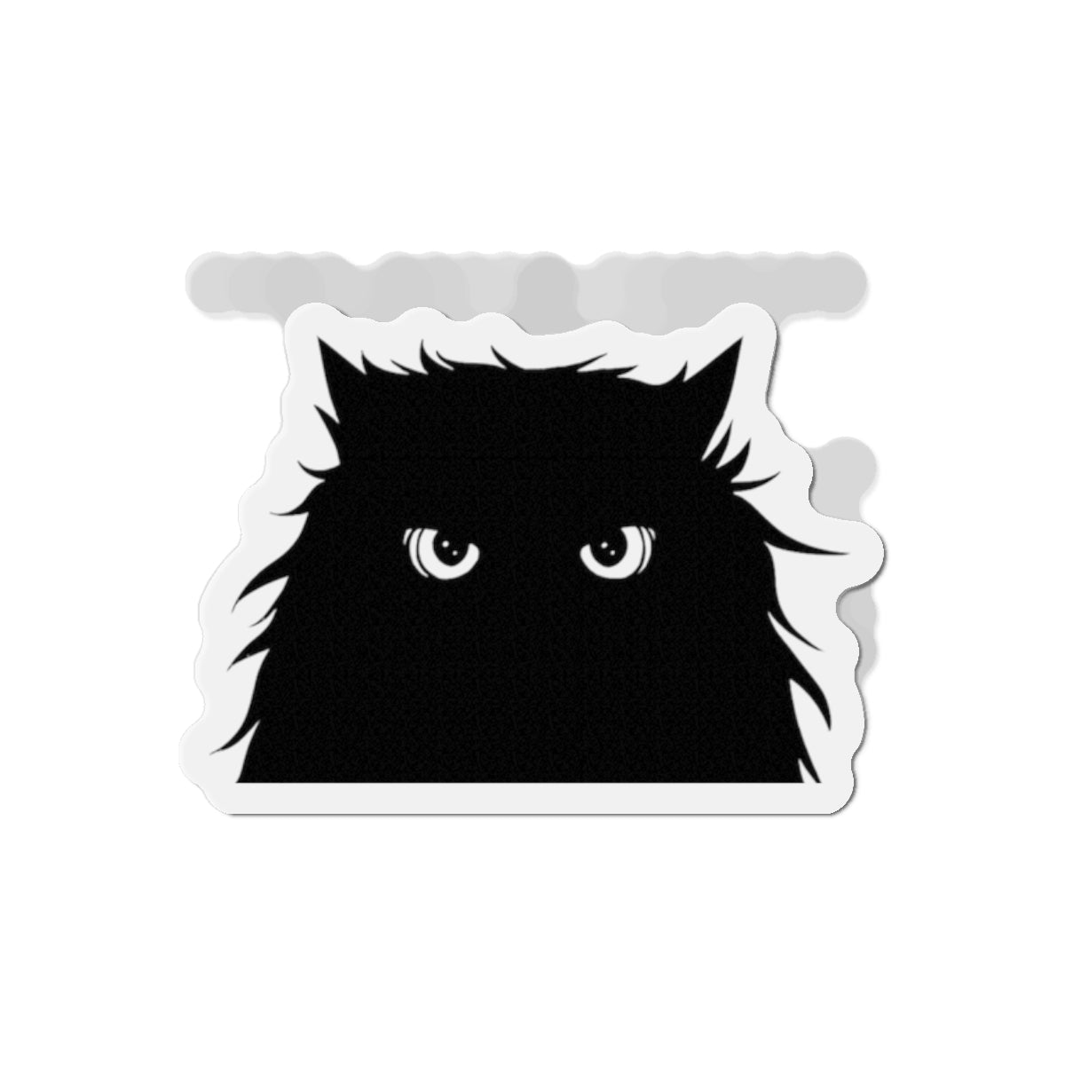 Angry Housecat Die-Cut Magnet