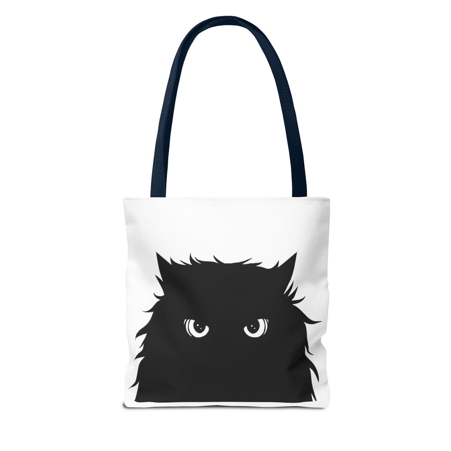 Trick or Treat Tote Black Cat Halloween Candy Bag