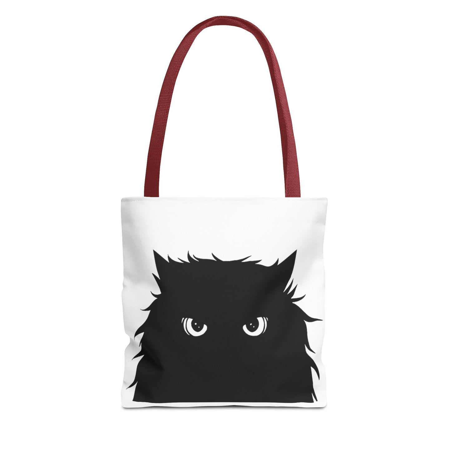 Trick or Treat Tote Black Cat Halloween Candy Bag