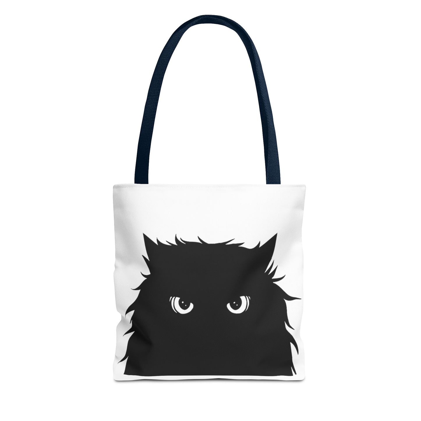 Trick or Treat Tote Black Cat Halloween Candy Bag