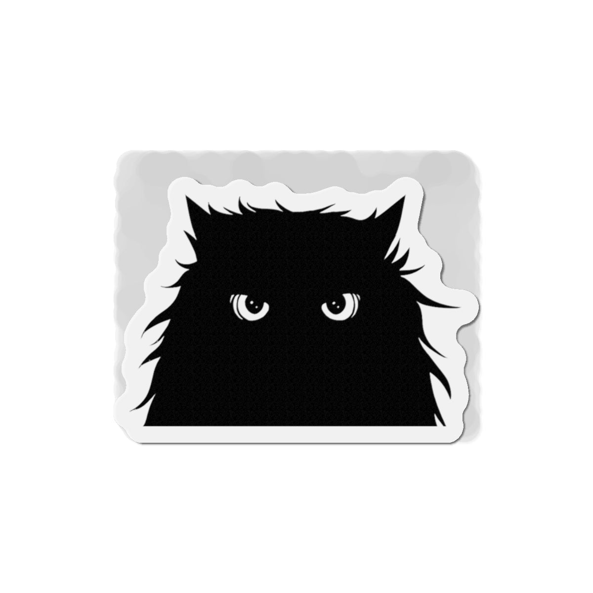 BLACK CAT Die-Cut Magnet image