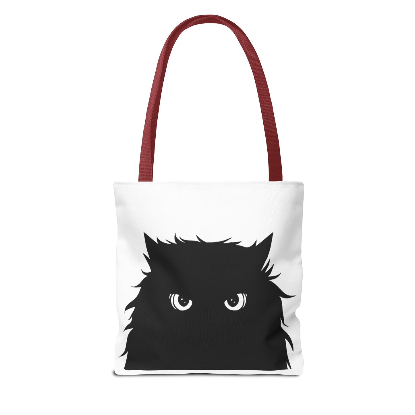 Trick or Treat Tote Black Cat Halloween Candy Bag