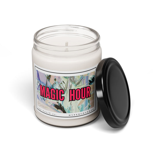 MAGIC HOUR Modern Candle, Glass Jar Candle, Magic Candle, Altar Candle, Witch Candle, 9oz Candle